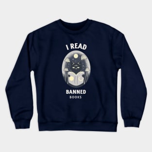 I read banned books Crewneck Sweatshirt